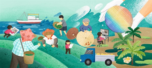 台灣特色民俗節慶印花