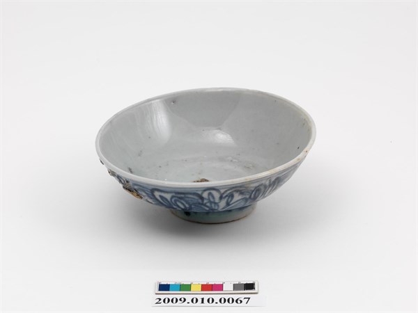 青花纏枝蓮紋四喜マクワウリ缶 現代工芸品 美術品 装飾品 置物 青花纏枝紋壽字盤-宇珍國際藝術| Yu Jen Taipei慕古惜今-中國暨