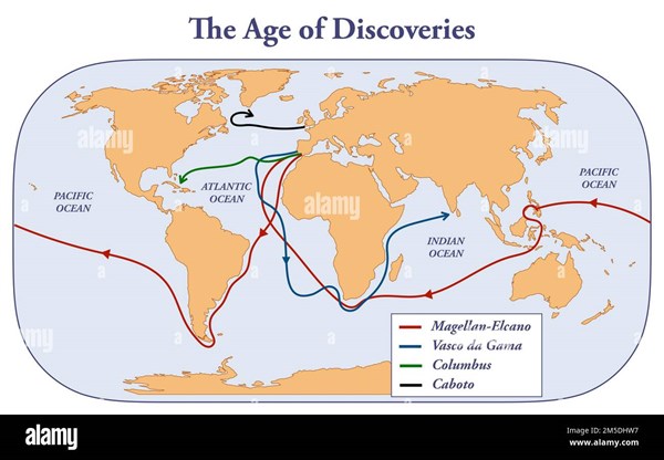 啟航：大航海時代貿易的探索與交會