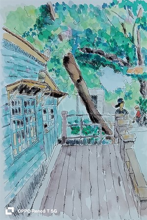 松菸一角 (創作者：劉淑鈴)