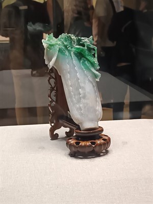 清 翠玉白菜(Jadeite cabbage)