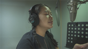 張倚瑄錄製武聖廟古詩