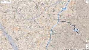 台中糖業鐵道路線圖