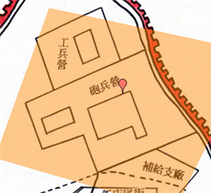 321巷土地利用分布(日治初期)