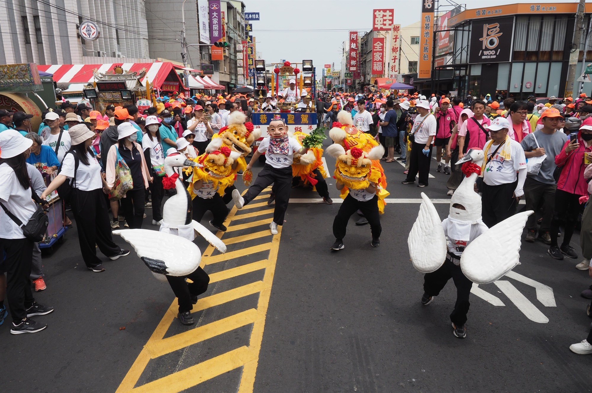 一年一度白沙屯媽祖往北港進香