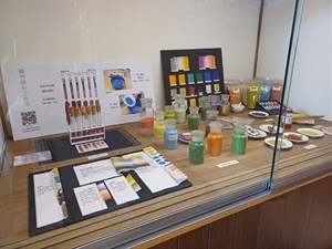 林之助畫室-礦物顏料分色法
