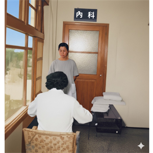 內科門診 - AI 修繪圖