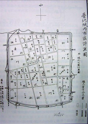 台北城內市區計畫圖