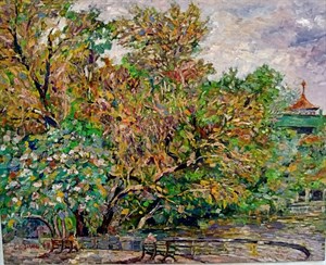 印象台北—植物園秋色 (創作者：江麗英)