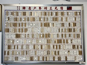 陸光三村眷戶名牌