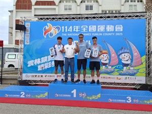 全運會拿了第二名