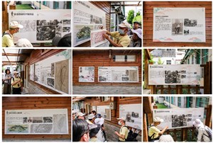 甲仙林業小棧錨點展場實景