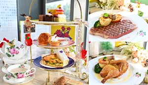 古典玫瑰園餐點