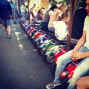 Camden Market 很有台味的小 mio
