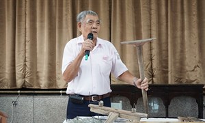 謝崑宏先生分享過去農耕生活