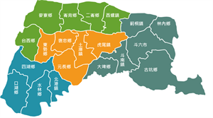 雲林縣地圖