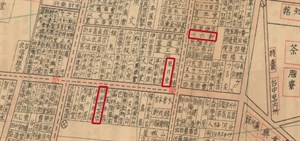 1935年臺灣博覽會紀念臺北市街圖
