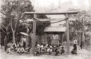 原甲仙公園上的神社