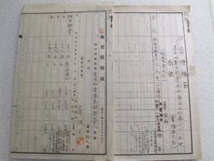 阿片煙膏販賣價格登記文件