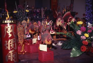 蘇厝長興宮金籙王醮_醮事-金籙王醮-內壇布置-鑑醮神器-鯉魚公