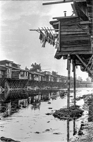 1950年柳川吊腳樓