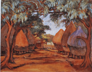 打貓庄的草堆/1936