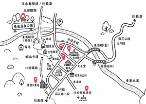 東澳探索地圖