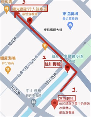 走讀路線圖