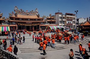 內門紫竹寺廟會情形