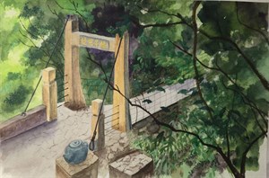 南港桂花吊橋步道 (創作者：沈宜屏)