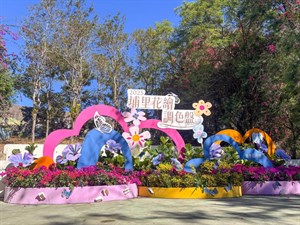 埔里花卉調色盤