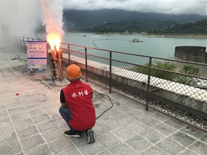 旱期人工增雨作業