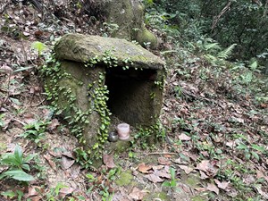 東坑道路龍雲寺往關西方向路下方之石板伯公_3