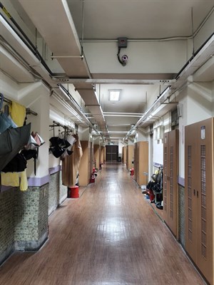 宿舍走廊盡頭