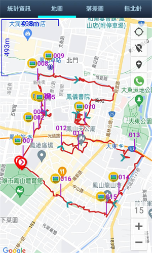 鳳山新城走訪路線