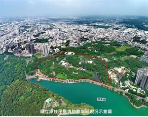 國立原住民族博物館示意圖｜2022年剛通過