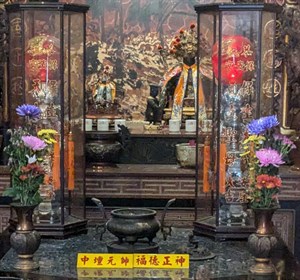 安定保安宮中壇元帥與福德正神