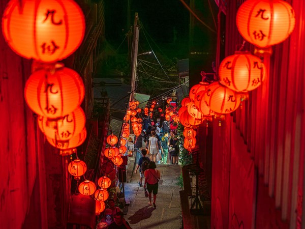古色古香的絕美小鎮_九份