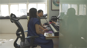 翁于晴、劉昱昀製作新莊三首歌謠