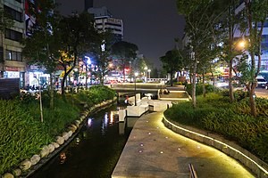 綠川夜景