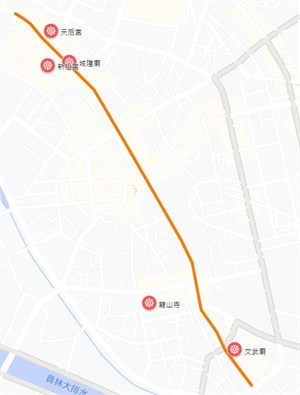鹿港闔港廟地圖