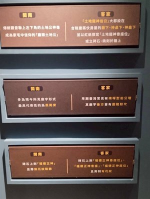 土地公文化館館內介紹