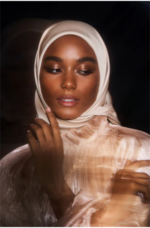 Perfect Satin Hijab - Champagne