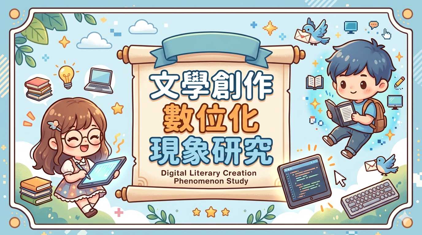 文字創作數位化現象研究