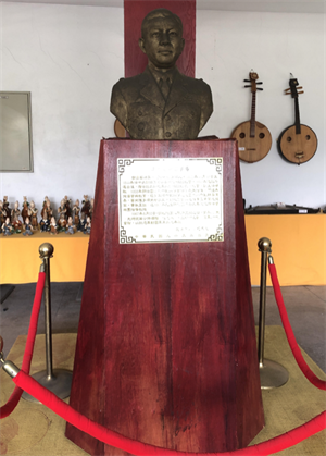 政戰學院音樂館 樊爕華銅像