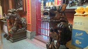 省城隍廟--石獅子(5/2拍攝)