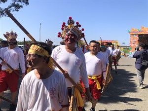 下營紅厝打面宋江陣