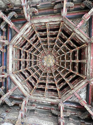 龍山寺藻井