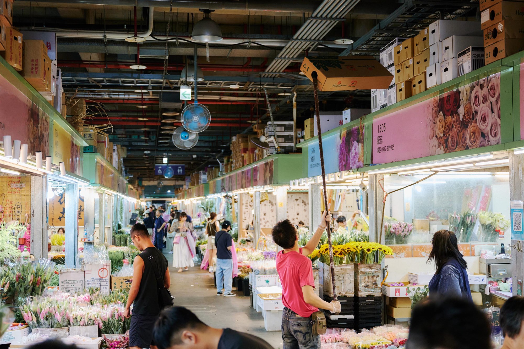 滴答滴答！與時間競賽的批發花市