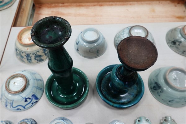 北港高中鄉土文物館館藏文物：煤油燈（下）